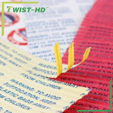 Plastové / papírové kravaty na gangu