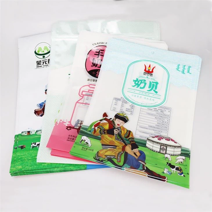 Balení vloček na zip sáčky