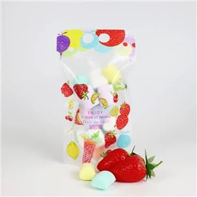 Přizpůsobitelné průhledné samotěsnící sáčky na ovoce