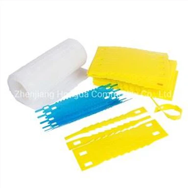 Vysokoteplotní odolnost PE Plastové řiditelné rybí kostní vazby