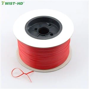 Plastové Twist kravaty bez vnitřního jádra