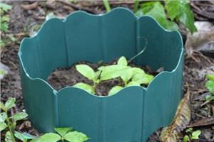 Pp Materiál Vložený Půda Plast Zelenina Zahrada Zahrada Malý plot