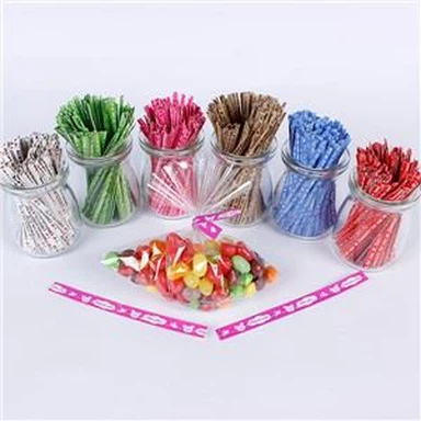 Potištěná drátěná twist kravata